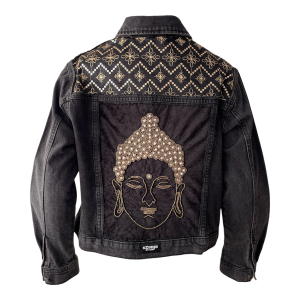 Cazadora Customizada Black Buddha L