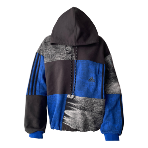 Hoodie sudadera Adidas upcycled Unisex