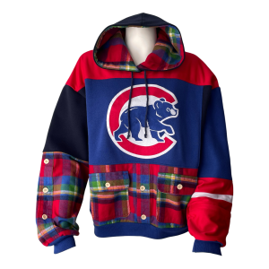 Hoodie sudadera upcycled Majestic Unisex